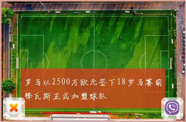 罗马以2500万欧元签下18岁马赛前锋瓦斯正式加盟球队