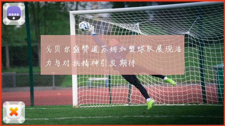 戈贝尔盛赞道苏姆加盟球队展现活力与对抗精神引发期待